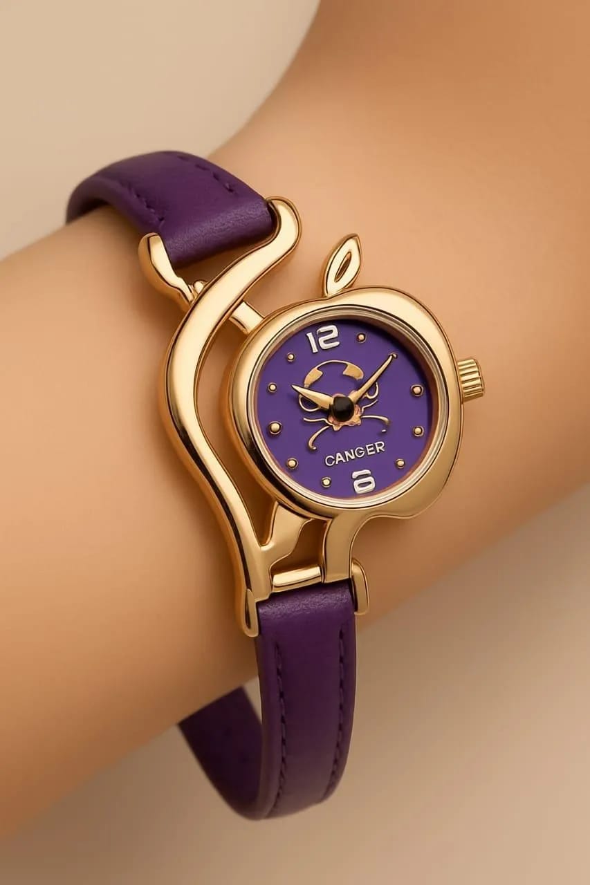 SLEEK WOMEN'S ANALOGUE WATCH- 1PS FASHION FORWARD DESIGN WITH CLORFUL STRAPS